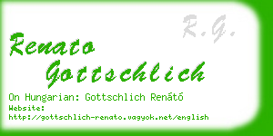 renato gottschlich business card